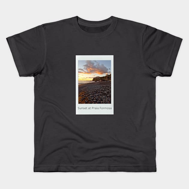 Polaroid Photo of a Sunset Kids T-Shirt by nancy.hajjar@yahoo.com